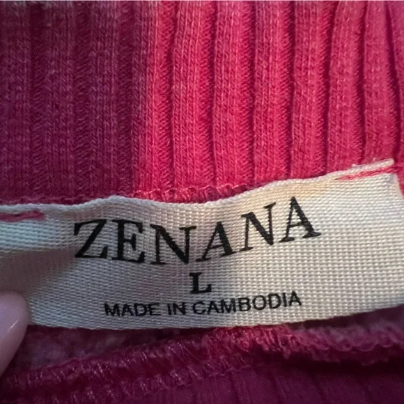 Zenana Outfitters Pink and Blue Sweatshirts - Picture 2 of 7